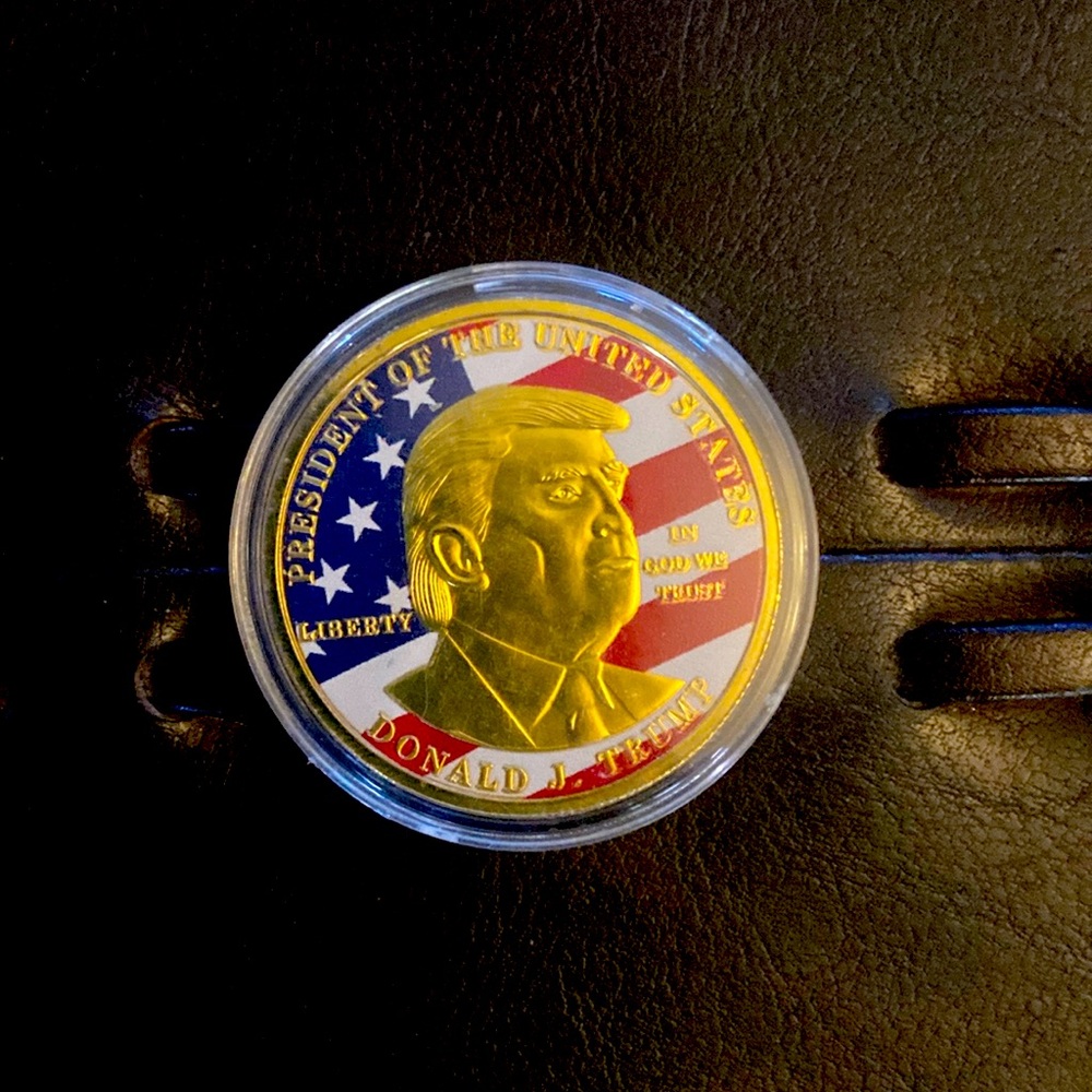 Donald Trump Gold Coin
